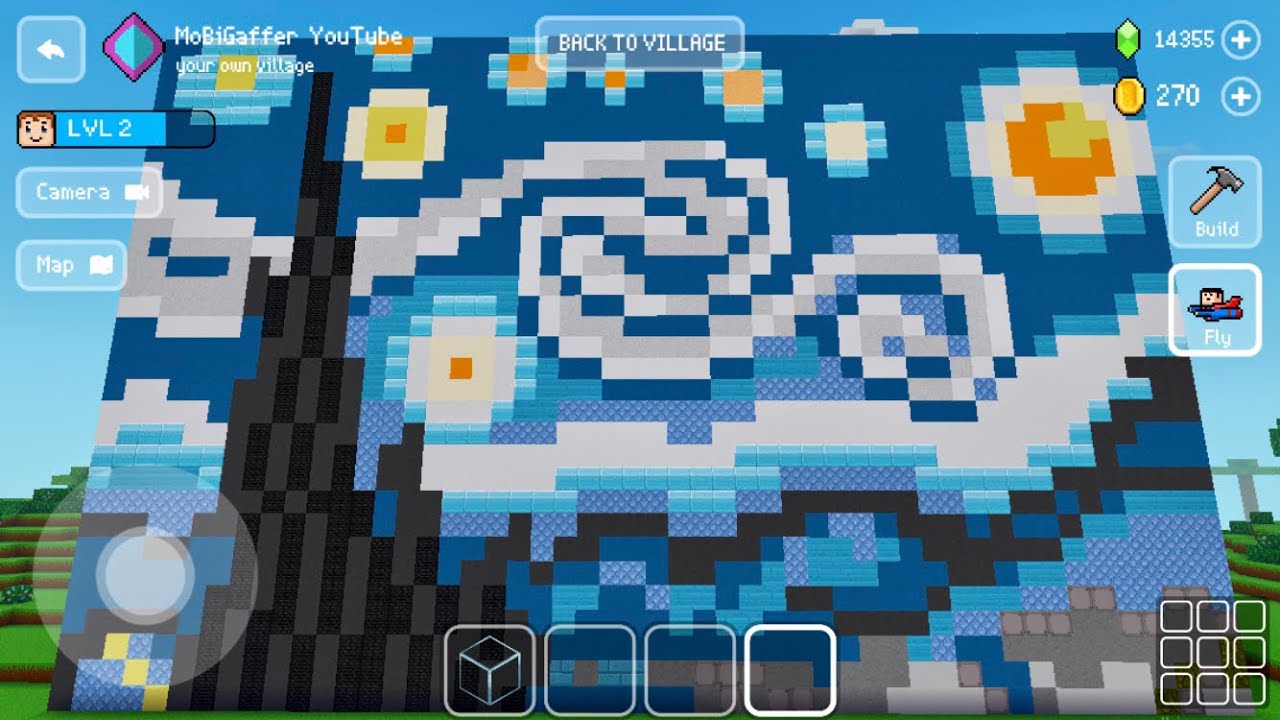 Block Craft 3D: Crafting Game #3834 | Starry Night 🌌 - YouTube
