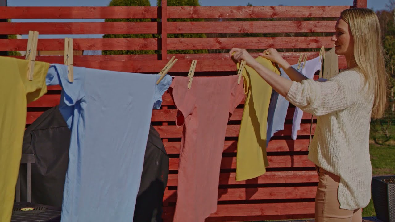 art moon Long - Washing Line, ✅Retractable Washing Line, Retractable Clothesline, Extending 12m