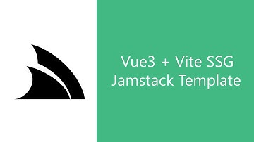 The Ultimate Vue SPA & SSG Jamstack templates for C#/.NET