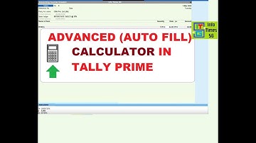 Advance Calculator in Tally Prime | How to use Advance Calculator in Tally Prime | Tally Prime
