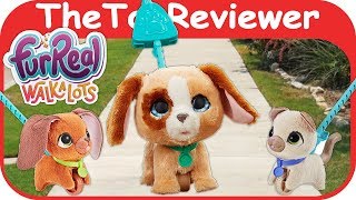 furReal Walkalots Big Wags Pup and Lil' Wags Puppy and Kitty Unboxing Toy Review by TheToyReviewer
