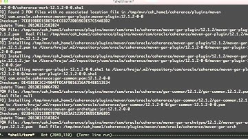 Coherence Maven Integration