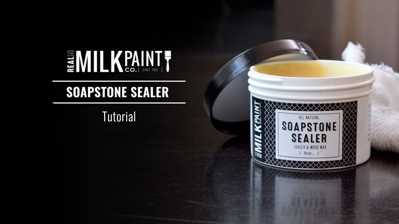 The Real Milk Paint Company  Soapstone Sealer & Wood Wax