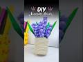 Diy lavender flower #diy #homedecor #craft #shortsviral #shorts #flowers