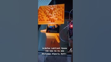 Arduino Labirent Oyunu Projesi Hazır Devre