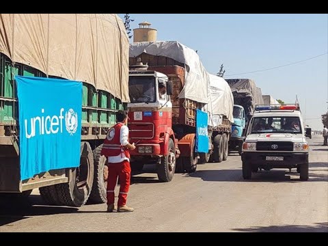وفد من الأمم المتحدة يشرف على إدخال مساعدات إلى مناطق شمال غربي سوريا