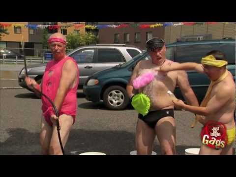 Sexy Gay Bikini Car Wash Prank
