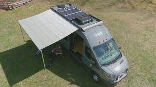 Installing a Fiamma F45S Awning on a Van or RV with Unaka Gear Co. Installation Kit
