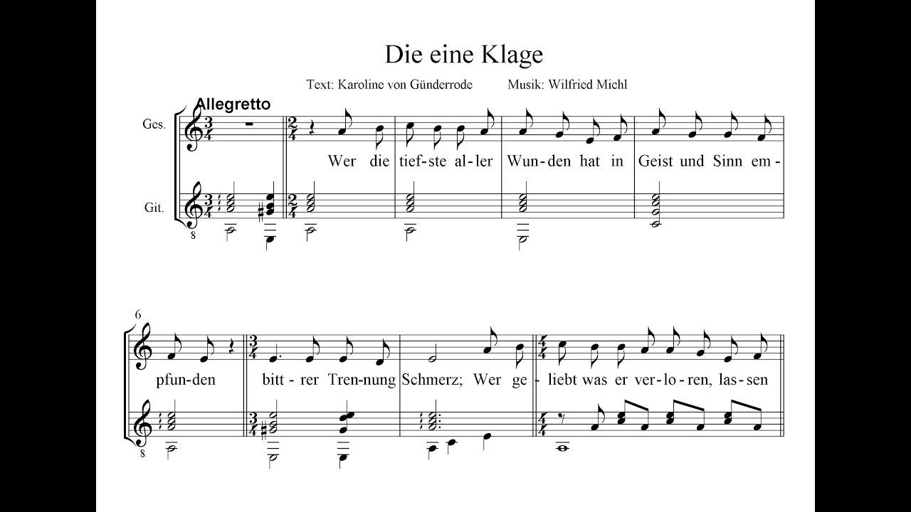 Die Eine Klage Karoline Von Günderrode www.youtube.com