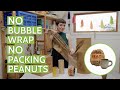 How to Ship Ceramics Without Bubble Wrap | Eco-Friendly Honeycomb Paper Wrapping Tutorial