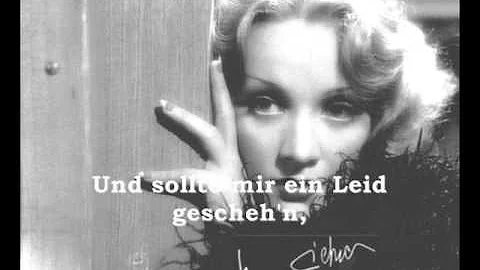 Marlene Dietrich - Lili marleen song and text