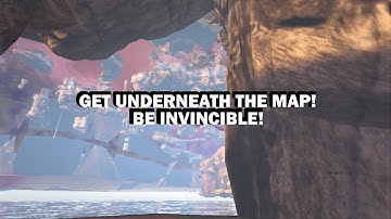 (PATCHED) GET UNDER THE MAP ON THE CENTER! | ARK: Survival Evolved