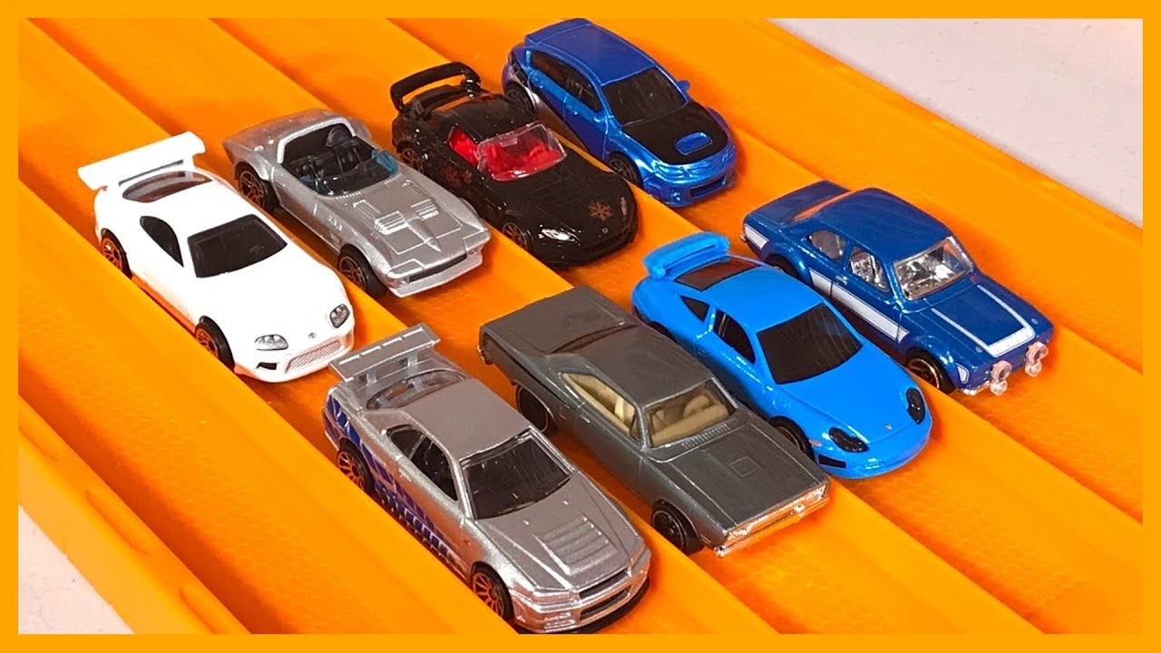 HOT WHEELS 2017 FAST & FURIOUS COMPLETE SET OF 8 NEW 
