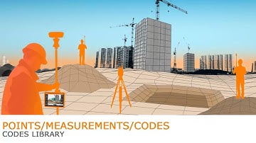 GeoMax - X-PAD Ultimate Survey - POINTS/MEASURES/CODES - Codes library