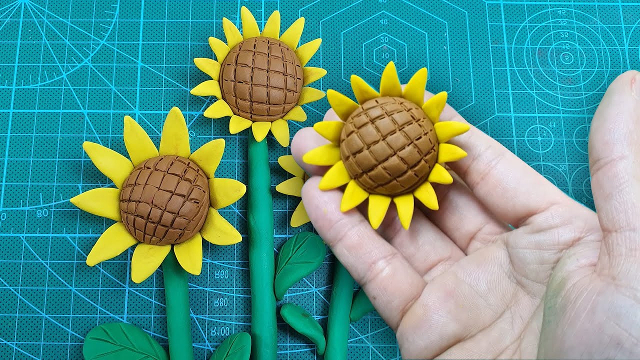 Sunflower Clay for Kids and Adults