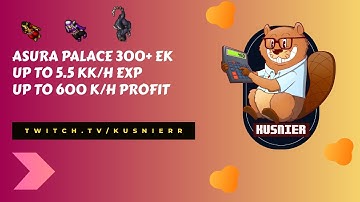 Asura Palace | 3.6 kk/h raw | 300+ Knight | Tibia Hunting Guide