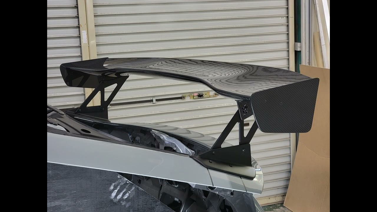 VOLTEX GTウイング FL-5 タイプ2 1600mm - YouTube