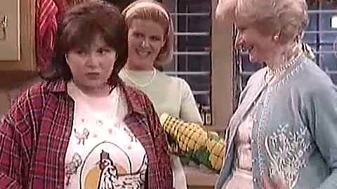 Pat Crowley 'Joan Nash' and TV Moms Billingsley, Lockhart, Sanford and Mills on Roseanne