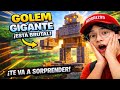 Hice la MEJOR estatua de GOLEM en Minecraft 😱 (Tutorial)