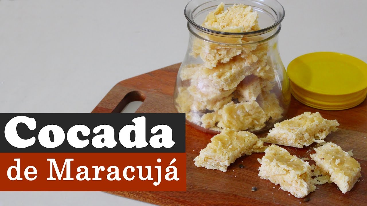 COCADA DE MARACUJÁ