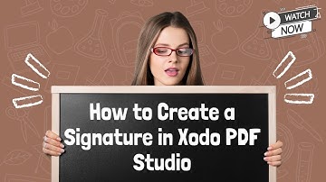 Sign PDFs Like a Pro: Xodo PDF Studio Signature Tutorial in Less Than 5 Minutes!