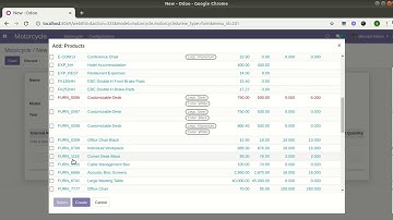 Auto Parts Base Odoo, Auto Parts And Variants Management Odoo