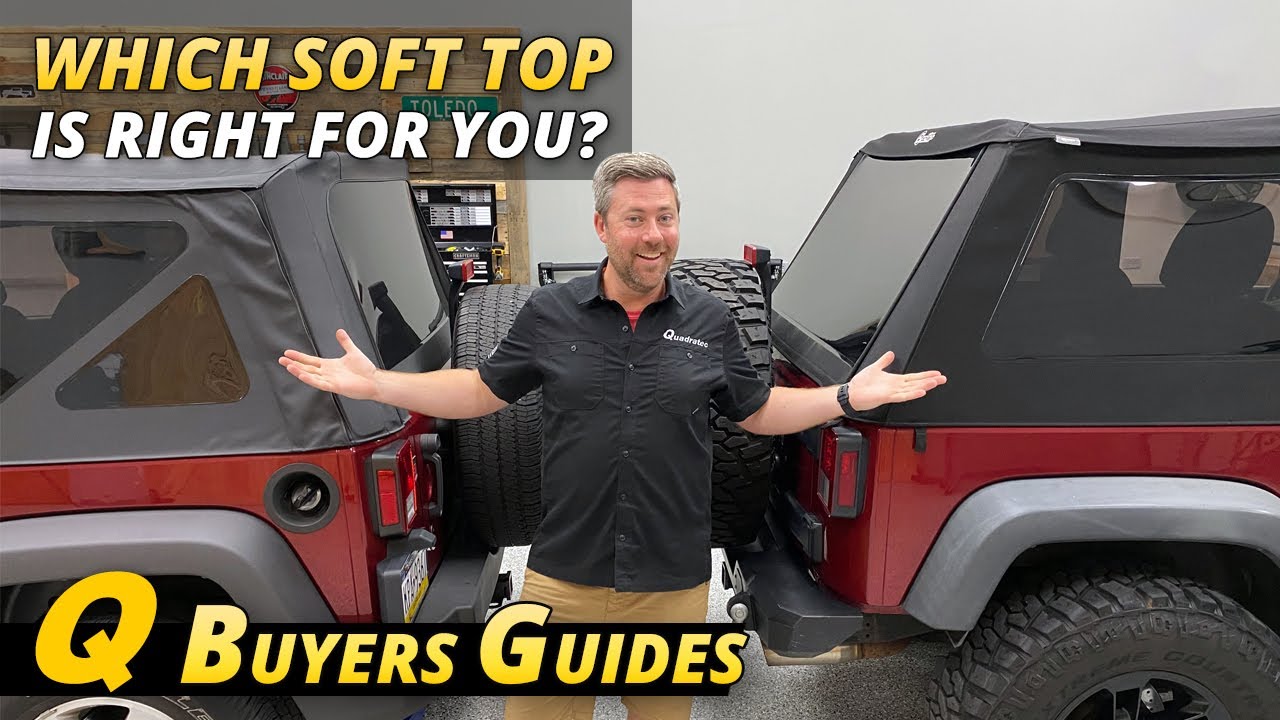 Best Jeep Wrangler Soft Top: 2021 Buyer's Guide - YouTube