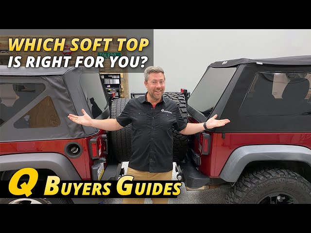Best Jeep Wrangler Soft Top: 2021 Buyer's Guide - YouTube