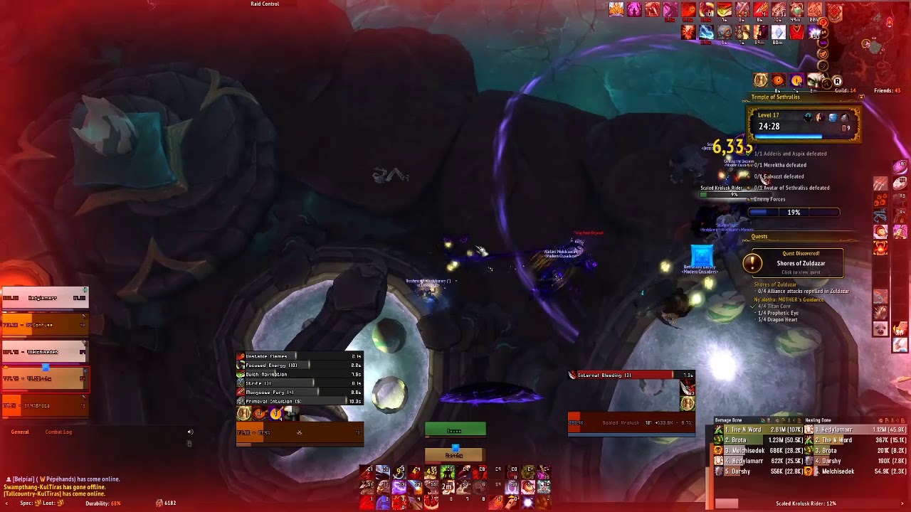 Survival Hunter +17 Temple of Sethraliss | 1 Chest | Patch 8.3