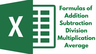How to Apply Average, Sum/Addition, Subtraction, Multiplication Formulas in Excel I Smita Singh screenshot 4
