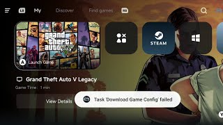 gamehub task download game config failed problem