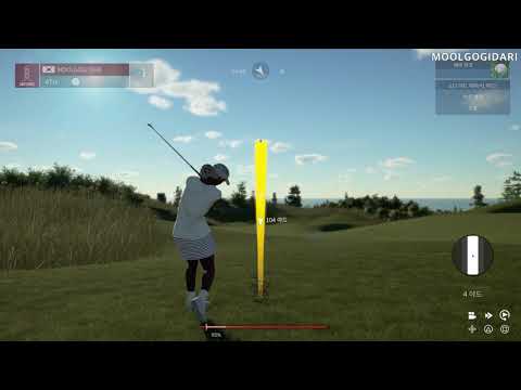 PGA TOUR 2K21 골프 #6 55(-15) Lighthouse Open 우승 - 첫이글 성공