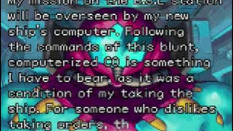 Metroid Fusion Walkthrough Part 1