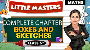 Boxes And Sketches || Class 5th Maths 🔥|| Little Masters 😍 #PWKids #Class5Maths