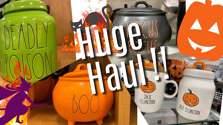 RAE DUNN  HALLOWEEN HUNT AND HAUL // I bought so m...
