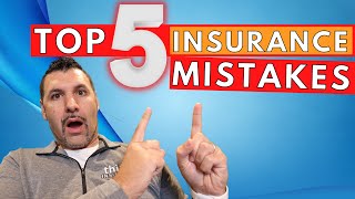 The 5 mistakes you're making buying car insurance