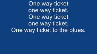 Miniatura de vídeo de "Eruption - One way ticket lyrics"