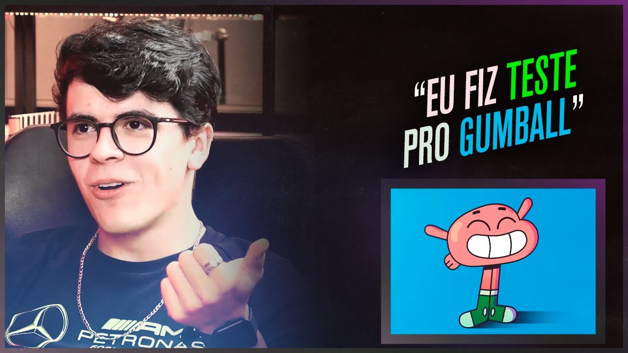 YAGO MACHADO fala como foi DUBLAR o DARWIN em INCRIVEL MUNDO DE GUMBALL