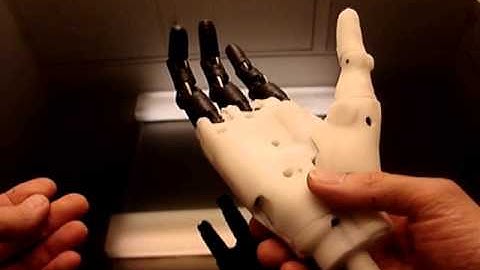 InMoov prosthetic Hand 3D print