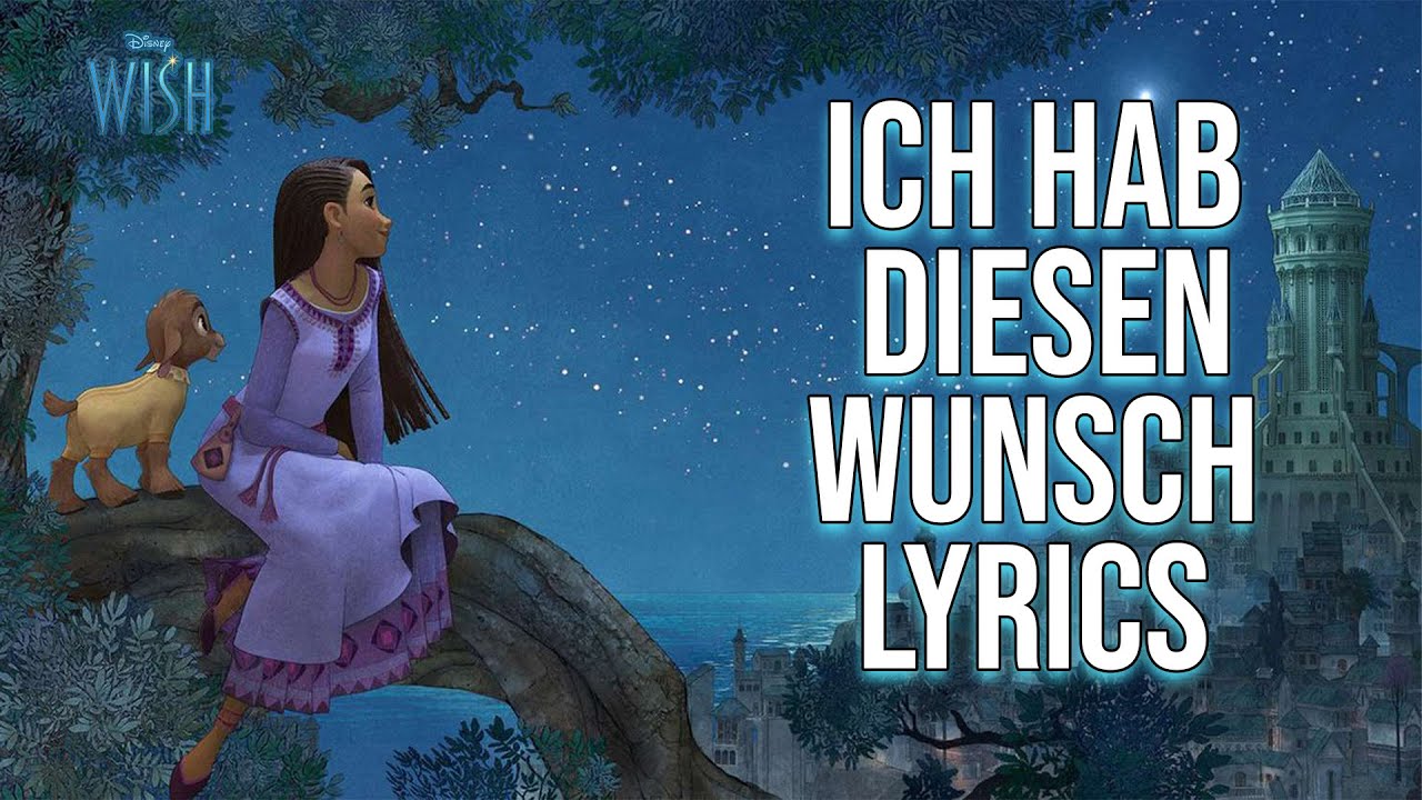 Auf Diesen Tag Hab Ich Gewartet Lyrics Ich Hab Diesen Wunsch Lyrics (Aus "Disney's Wish) Patricia Meeden - YouTube