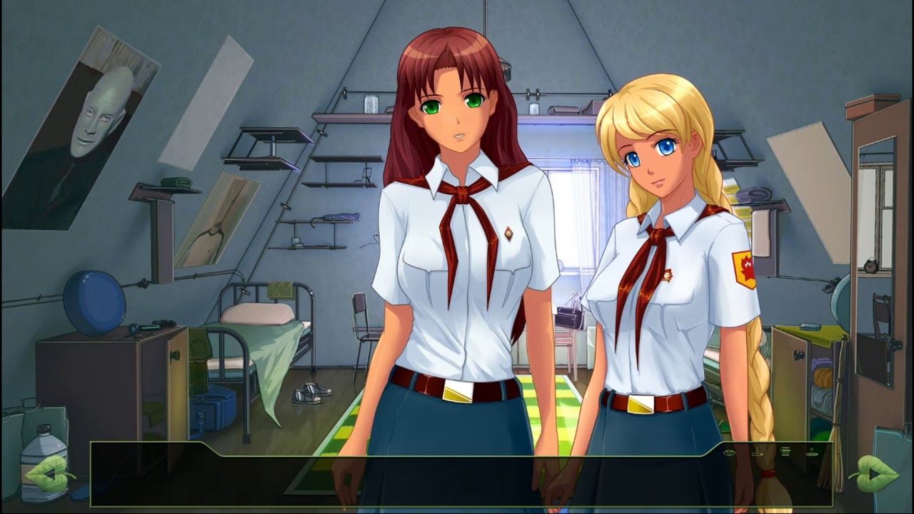 Бесконечное лето: Прохождение часть 2: Славя заботливая - YouTube