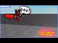 How To Make A Kill Brick In Roblox Studio