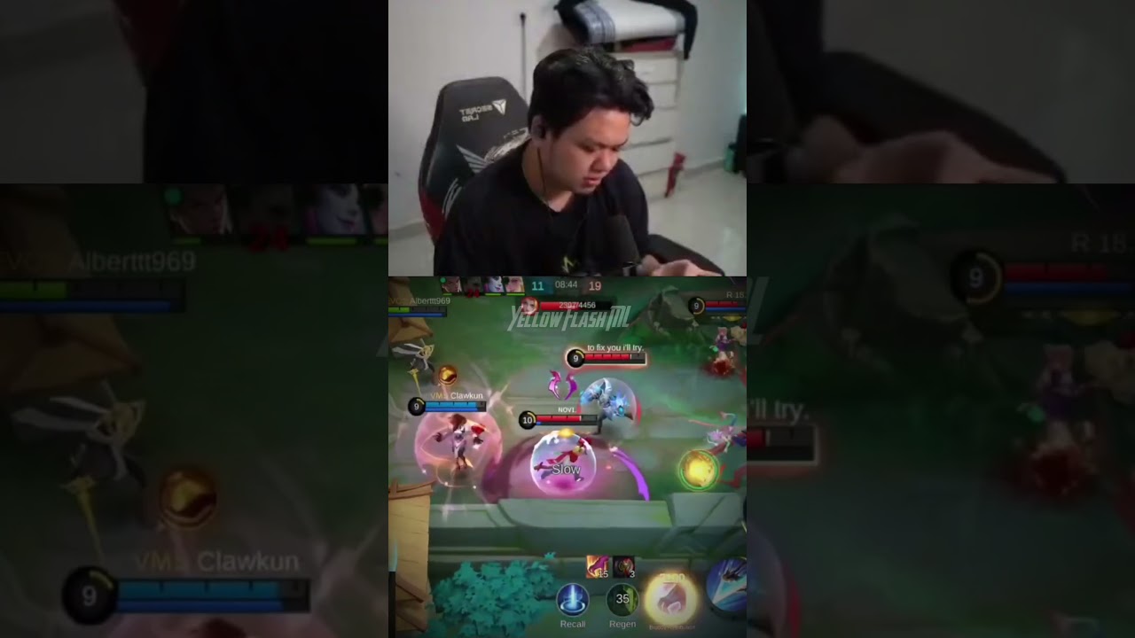 EVOS Albettt unli dash Lancelot! 🔥🤺 