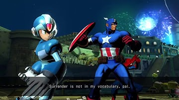 PROJECT* ULTIMATE MARVEL VS. CAPCOM 3 Captain America/Zero/Spider-Man Playthrough