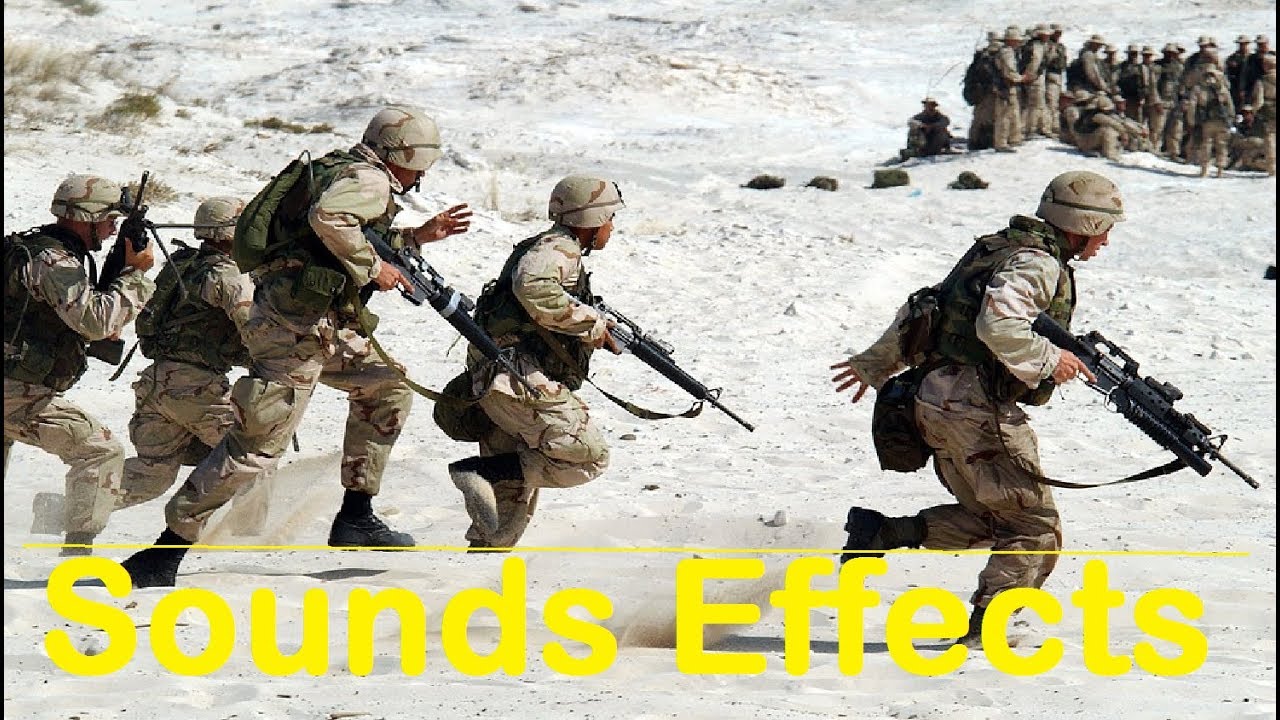 Army War Sound Effects All Sounds - Youtube