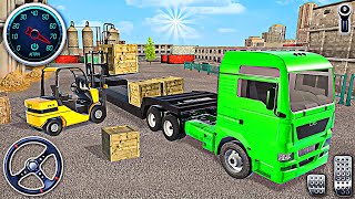 Real Construction Truck Driving Game 3D - City Forklift Truck Driver Sim | Android Gameplay screenshot 1
