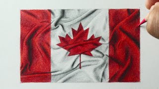 Como desenhar a Bandeira do Canadá PASSO A PASSO narrado