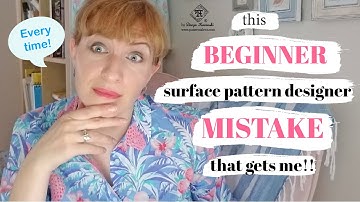 Super common beginner textile designer mistake!
