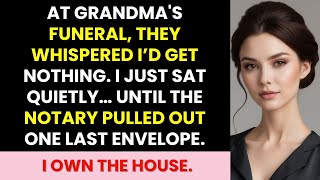 At Grandma's Funeral, They Said I Get Nothing—Then the Notary Revealed the Property Deed