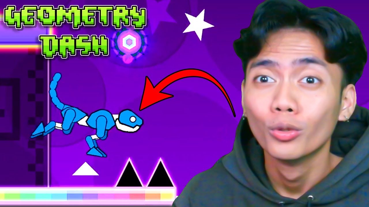 GAME MODE BARU JADI KUCING GARONG! Geometry Dash Indonesia YouTube